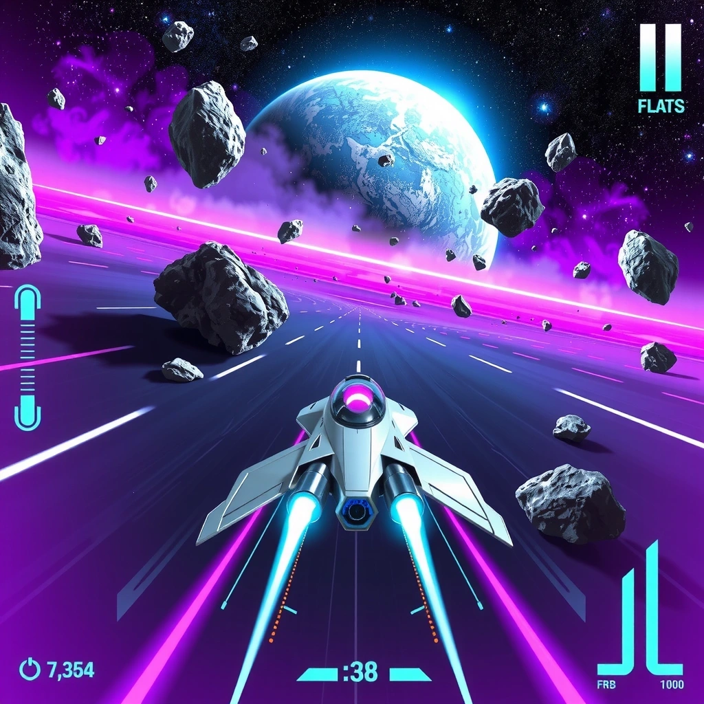 Cosmic Rush - Epic Space Racing Game